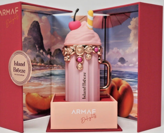 Armaf Island Breeze Perfume 100ml Gift Set for Women – Decorative Bottle, New Sealed Eau de Parfum