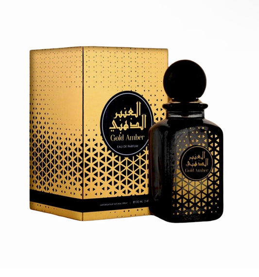 Gold Amber Eau De Parfum – Men’s Luxury Fragrance – 100ml (3.4 oz)