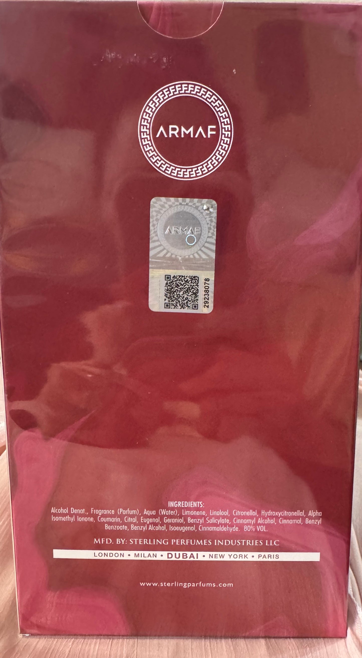 Armaf Yum Yum Eau De Parfum – Sweet Gourmand Floral Perfume | 3.4oz | New In Box